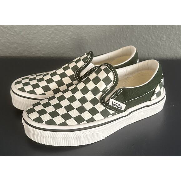 Vans Unisex Youth Classic Slip-On Shoe Color Theory Checkerboard Size 11.5UY NEW - Picture 6 of 10